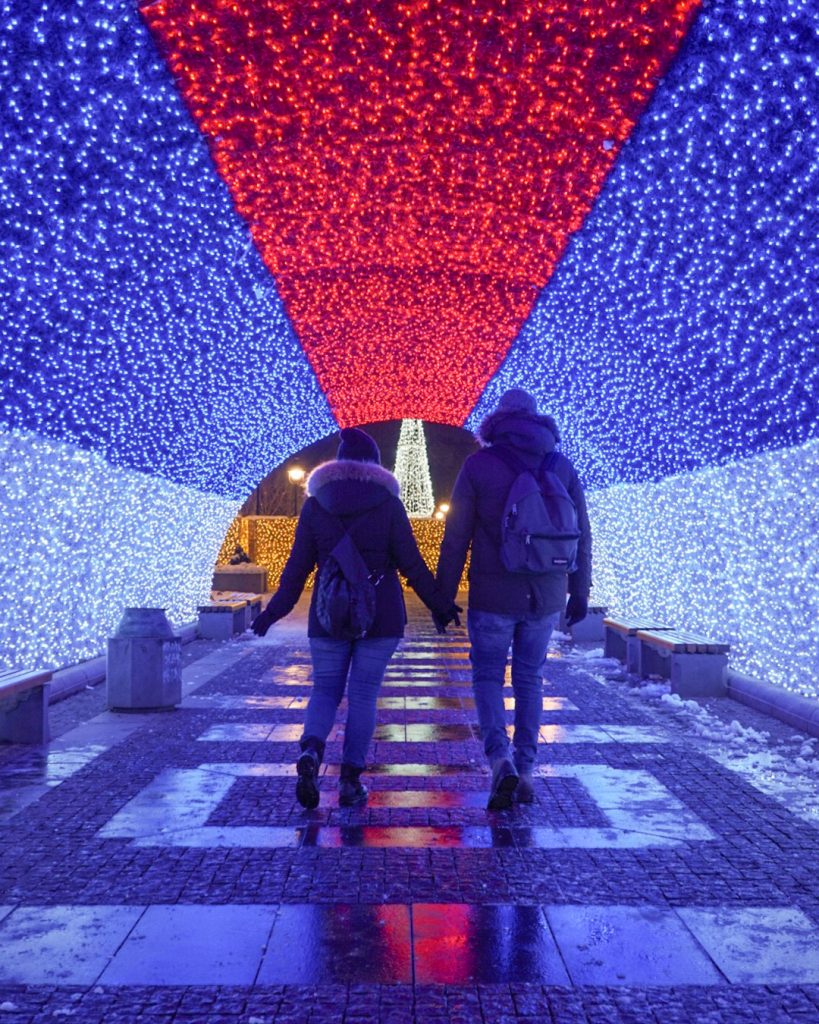 Luminarie natalizie Belgrado