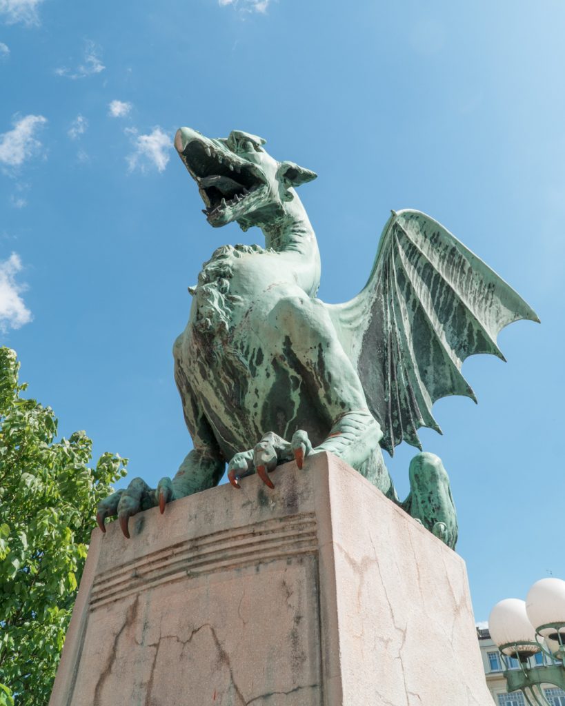 foto Slovenia Lubiana Ponte dei Draghi