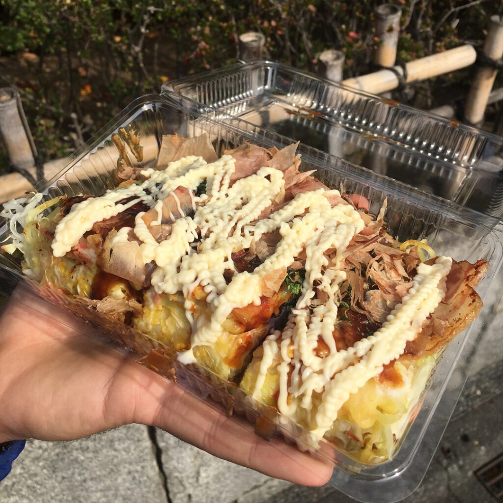 Street food giapponese: Okonomiyaki