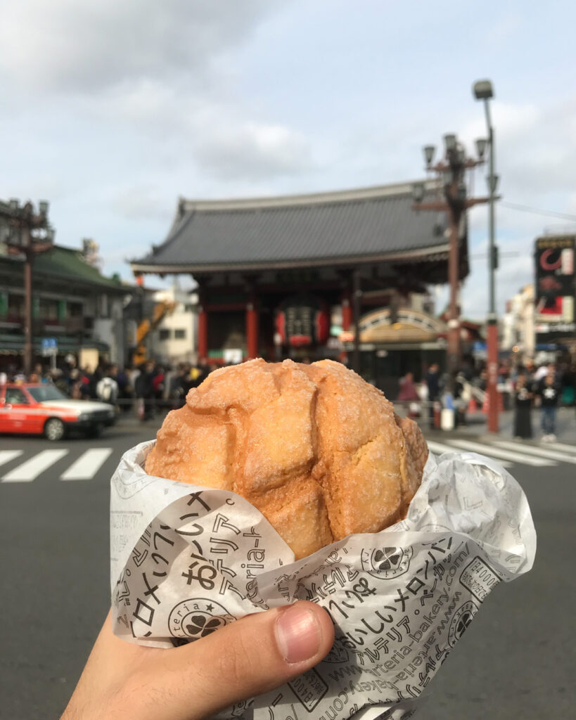 Street food giapponese: Melonpan