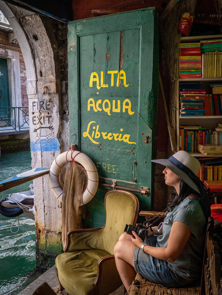 Libreria Acqua Alta Venezia