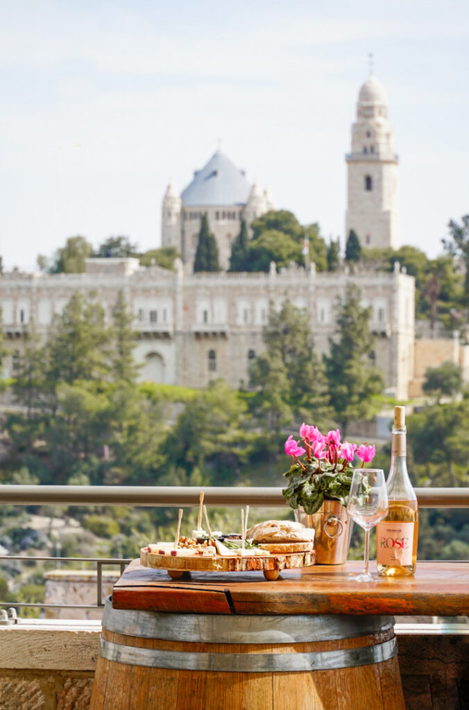 "Gerusalemme" "Israele" "Mulino Montefiore" "Jerusalme vineyard Winery" "degustazioni vino"