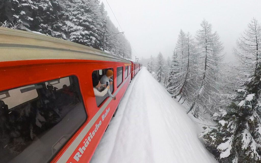 "Trenino Rosso del Bernina" "Valtellina"