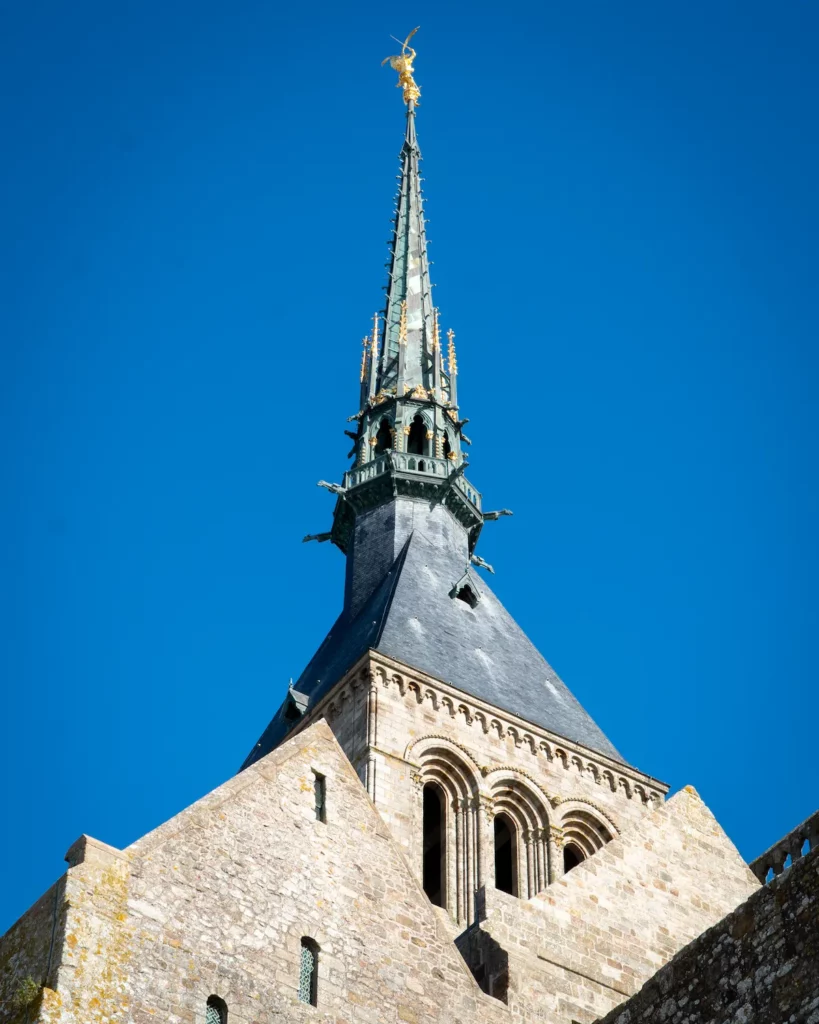 Campanile della chiesa di Mont Saint-Michel
